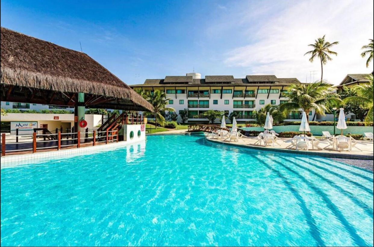 Flat Luxuoso Beach Class Muro Alto Порту-де-Галиньяш Экстерьер фото